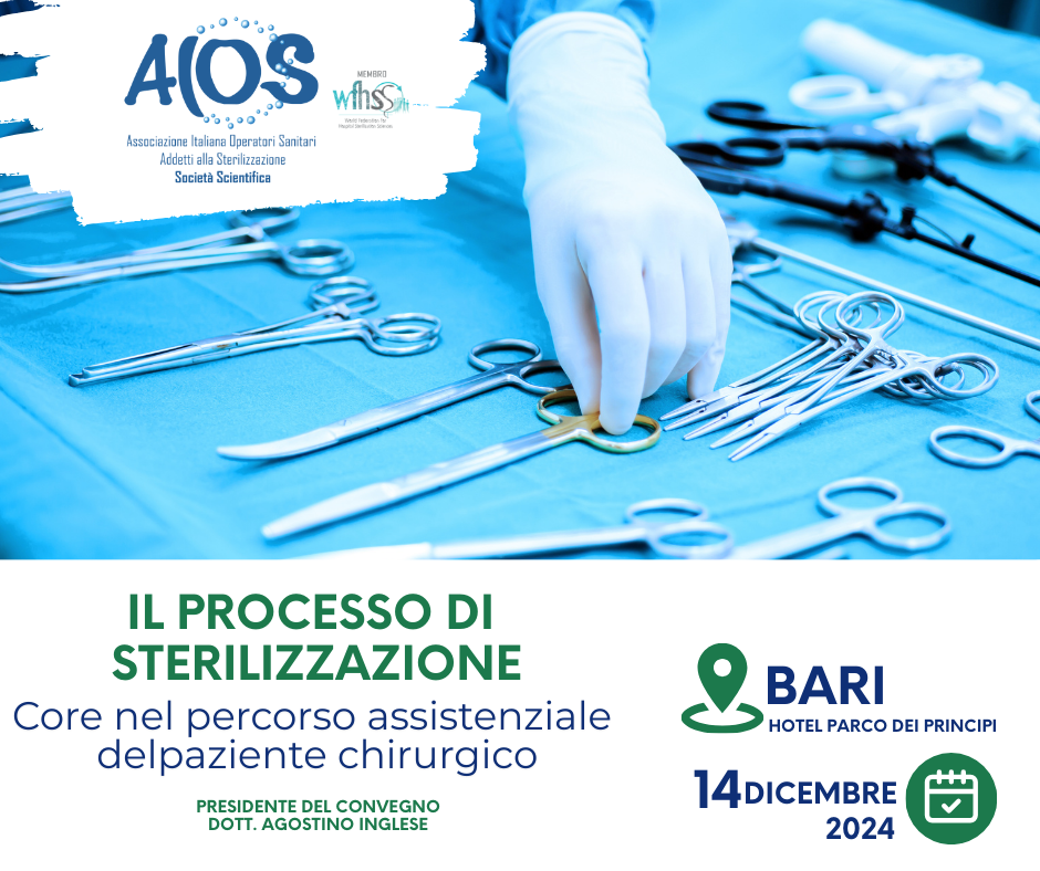 RES - IL PROCESSO DI STERILIZZAZIONE. CORE NEL PERCORSO ASSISTENZIALE DEL PAZIENTE CHIRURGICO