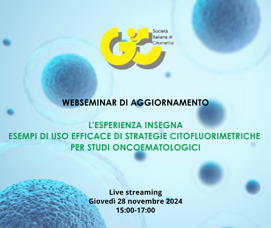 FAD - L’ESPERIENZA INSEGNA ESEMPI DI USO EFFICACE DI STRATEGIE CITOFLUORIMETRICHE PER STUDI ONCOEMATOLOGICI